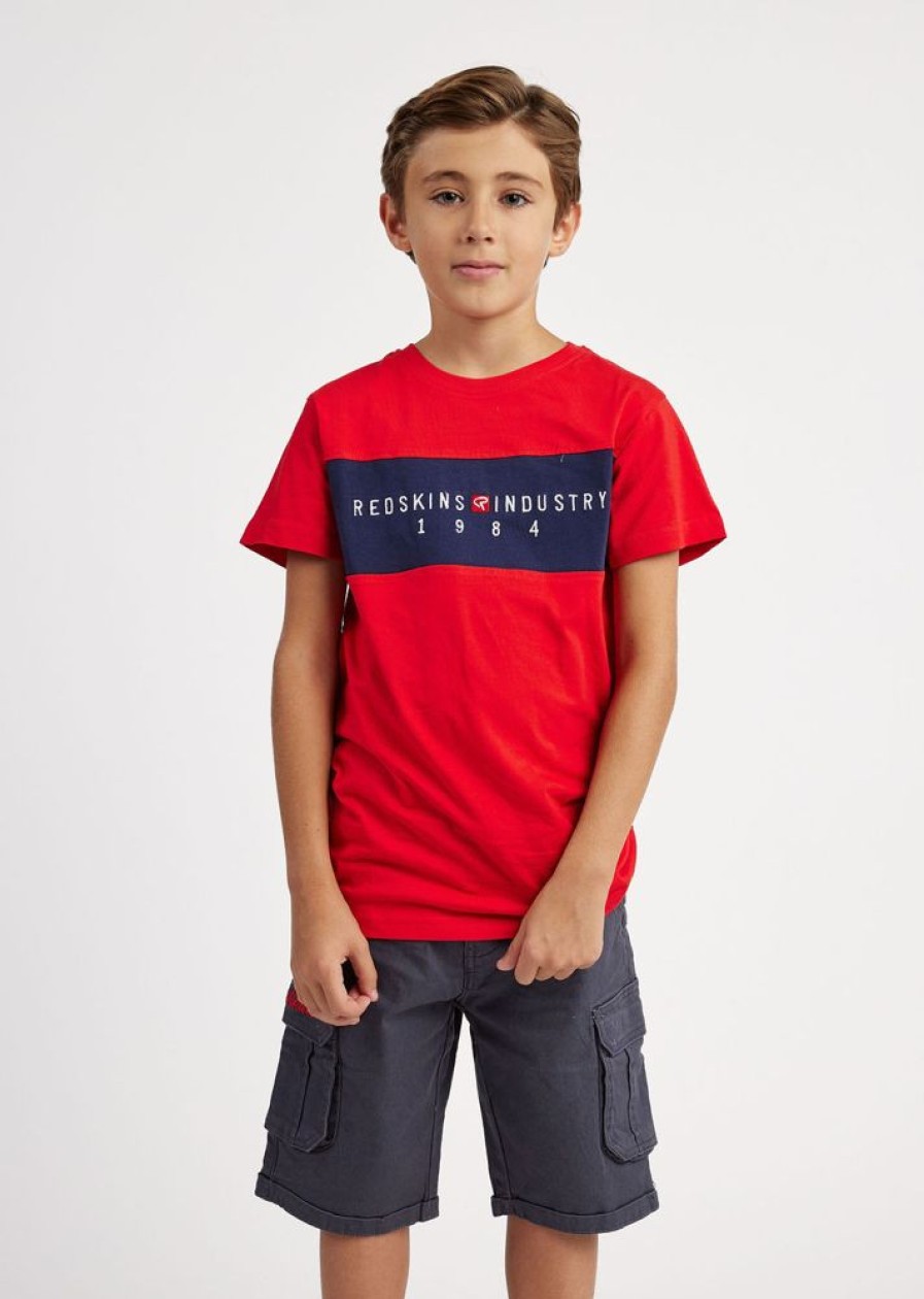 Enfant Redskins | Tshirt Enfant 45602 Red