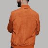 Homme Redskins Blousons & Vestes | Blouson En Cuir Bower 2 African Orange