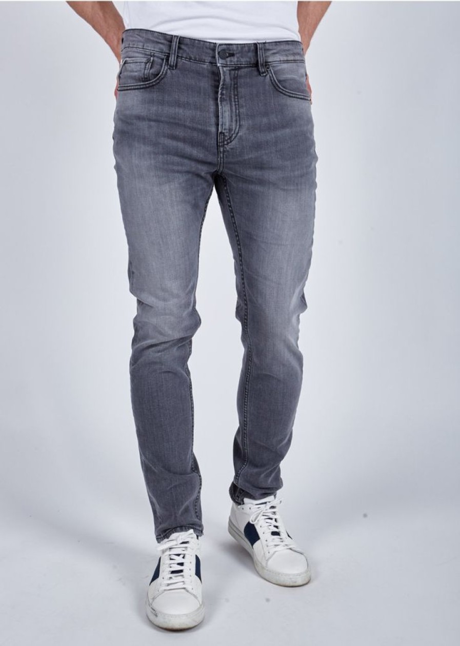 Homme Redskins Jeans & Pantalons | Jeans Eden Oxyde Heather Grey