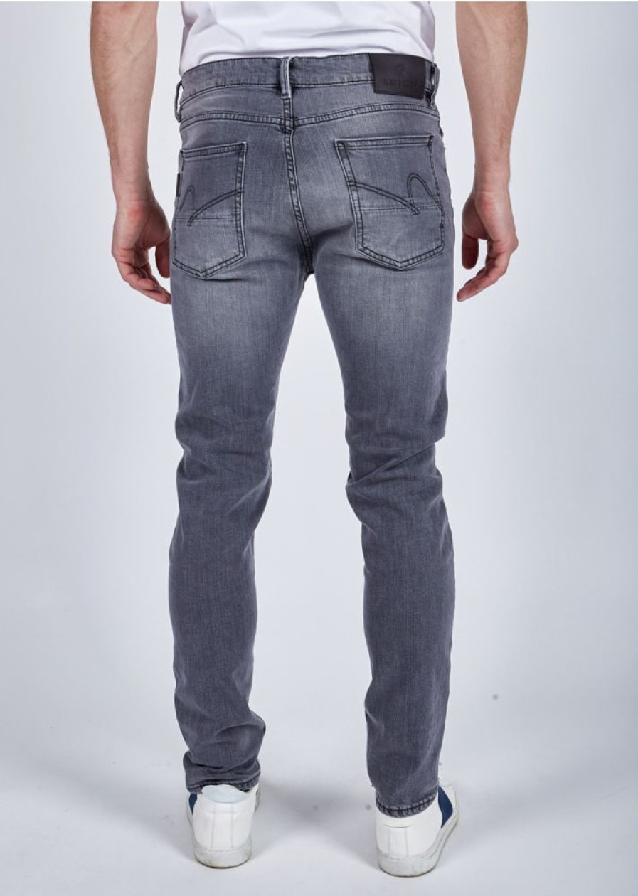 Homme Redskins Jeans & Pantalons | Jeans Eden Oxyde Heather Grey