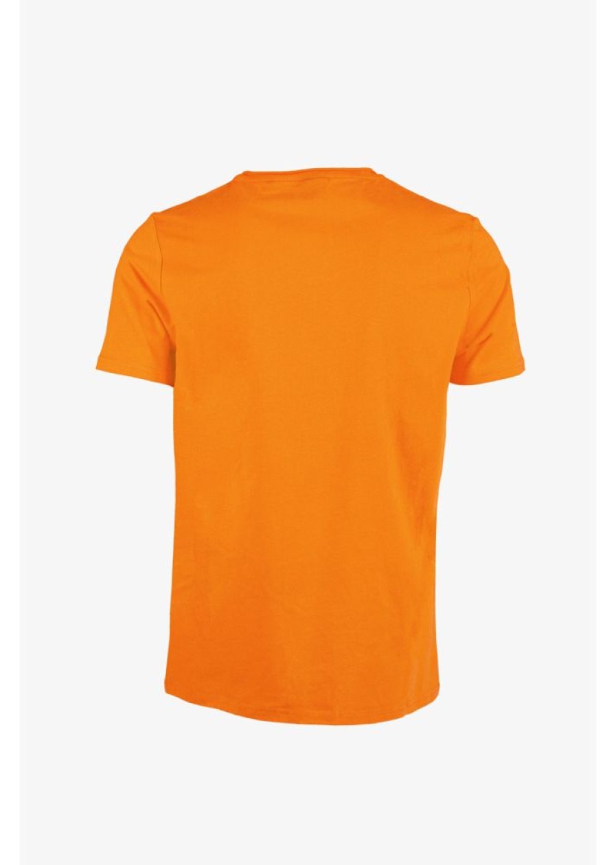 Homme Redskins T-Shirts & Polos | T-Shirt Manches Courtes Nint Aden Orange