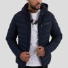 Homme Redskins Doudounes | Doudoune Harper Lutetia Navy Blue