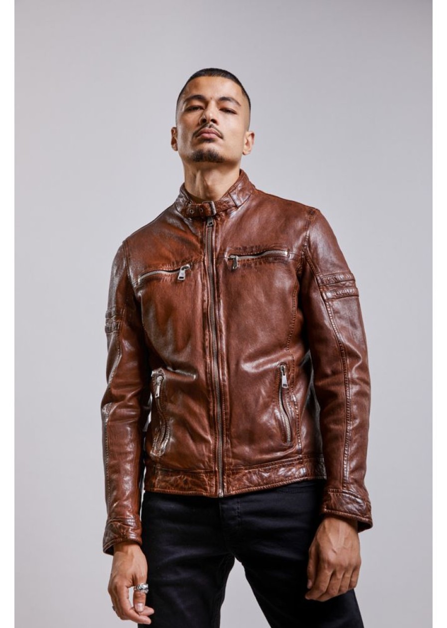 Homme Redskins Blousons & Vestes | Veste Ricky Volga Brown