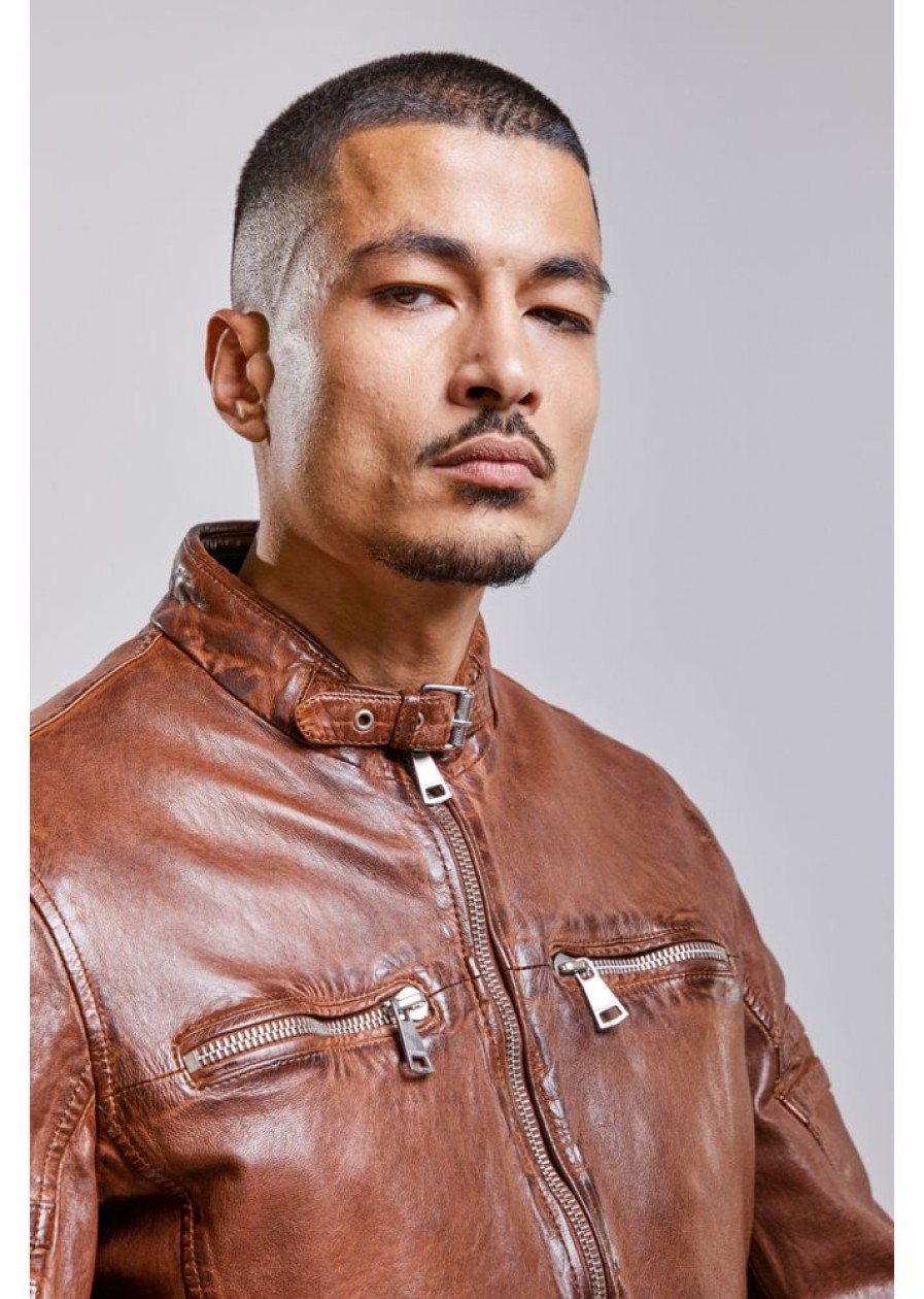 Homme Redskins Blousons & Vestes | Veste Ricky Volga Brown