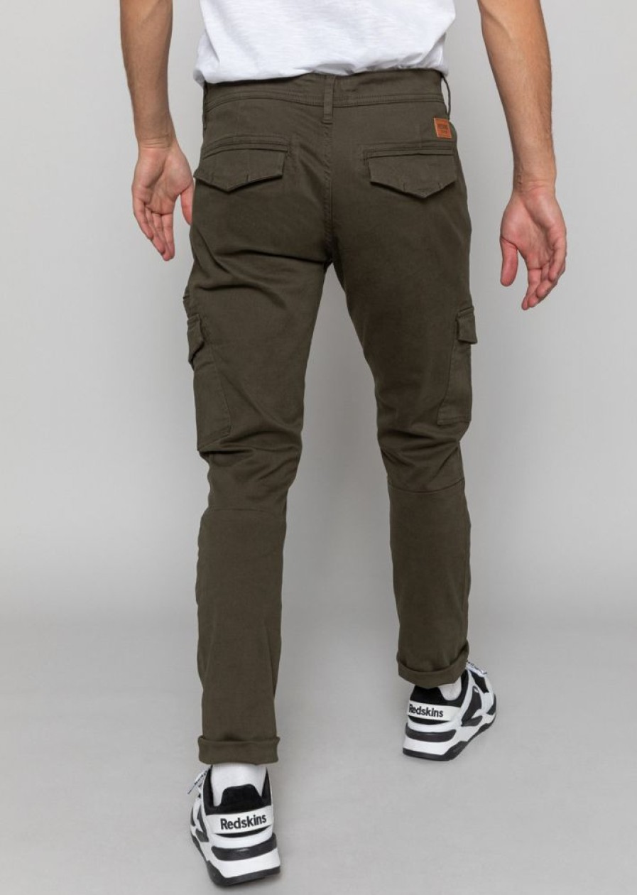 Homme Redskins Jeans & Pantalons | Pantalon Tonvui Mahevan Khaki