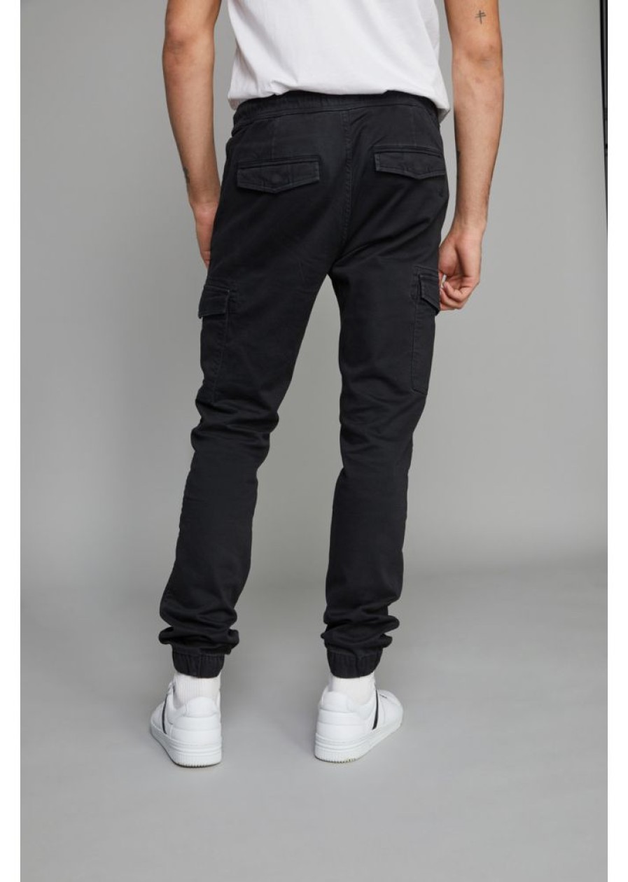 Homme Redskins Jeans & Pantalons | Pantalon Dow Pulp Black / Vernis Black