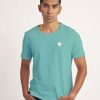 Homme Redskins T-Shirts & Polos | Tshirt Manches Courtes Nathew Aden Cyan