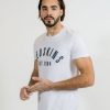 Homme Redskins T-Shirts & Polos | Tshirt Manches Courtes Malcom Calder White