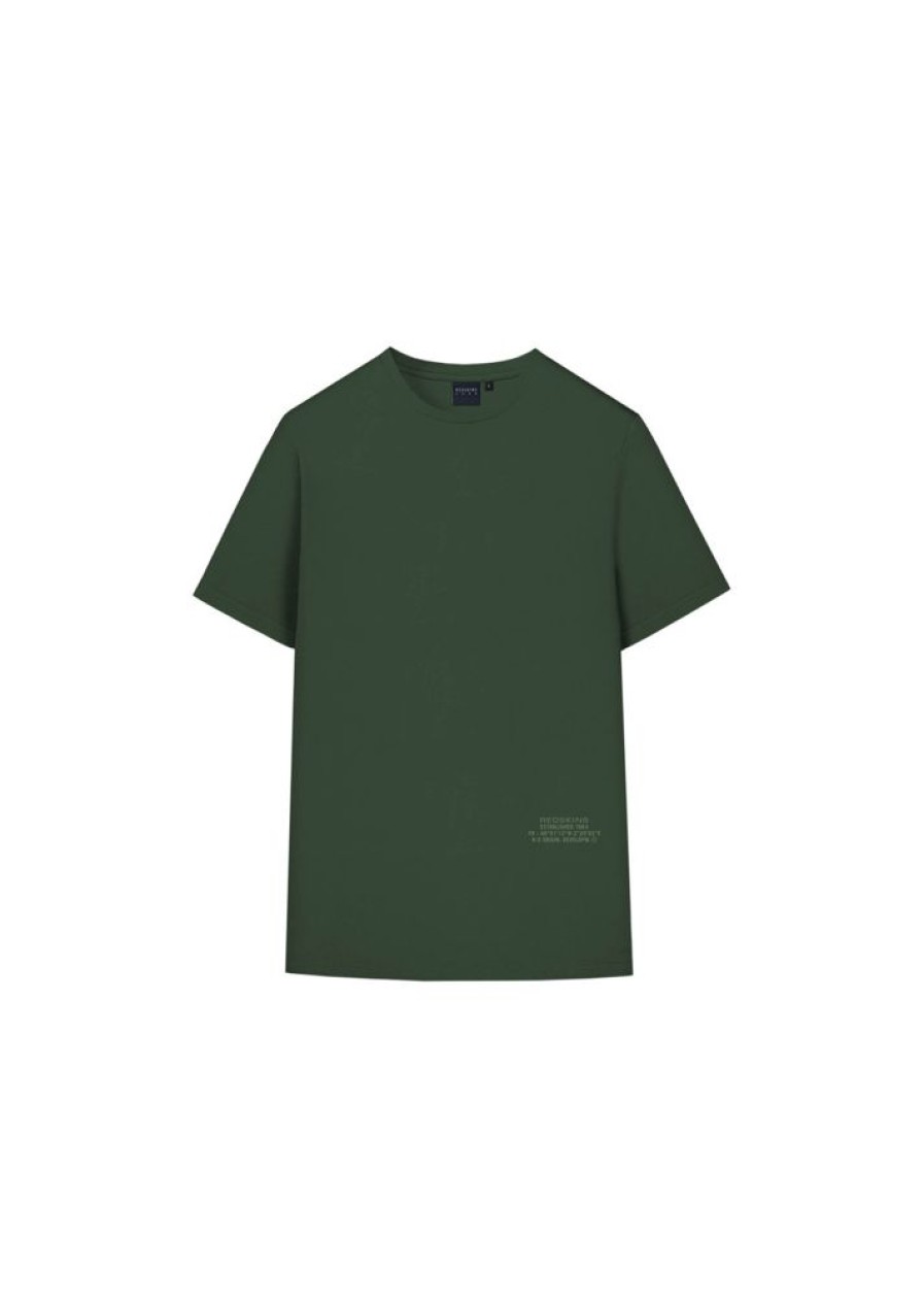 Homme Redskins T-Shirts & Polos | Tshirt Mc Oversize Cotton Green / Green