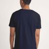 Homme Redskins T-Shirts & Polos | Tshirt Manches Courtes Nathew Aden Dark Navy