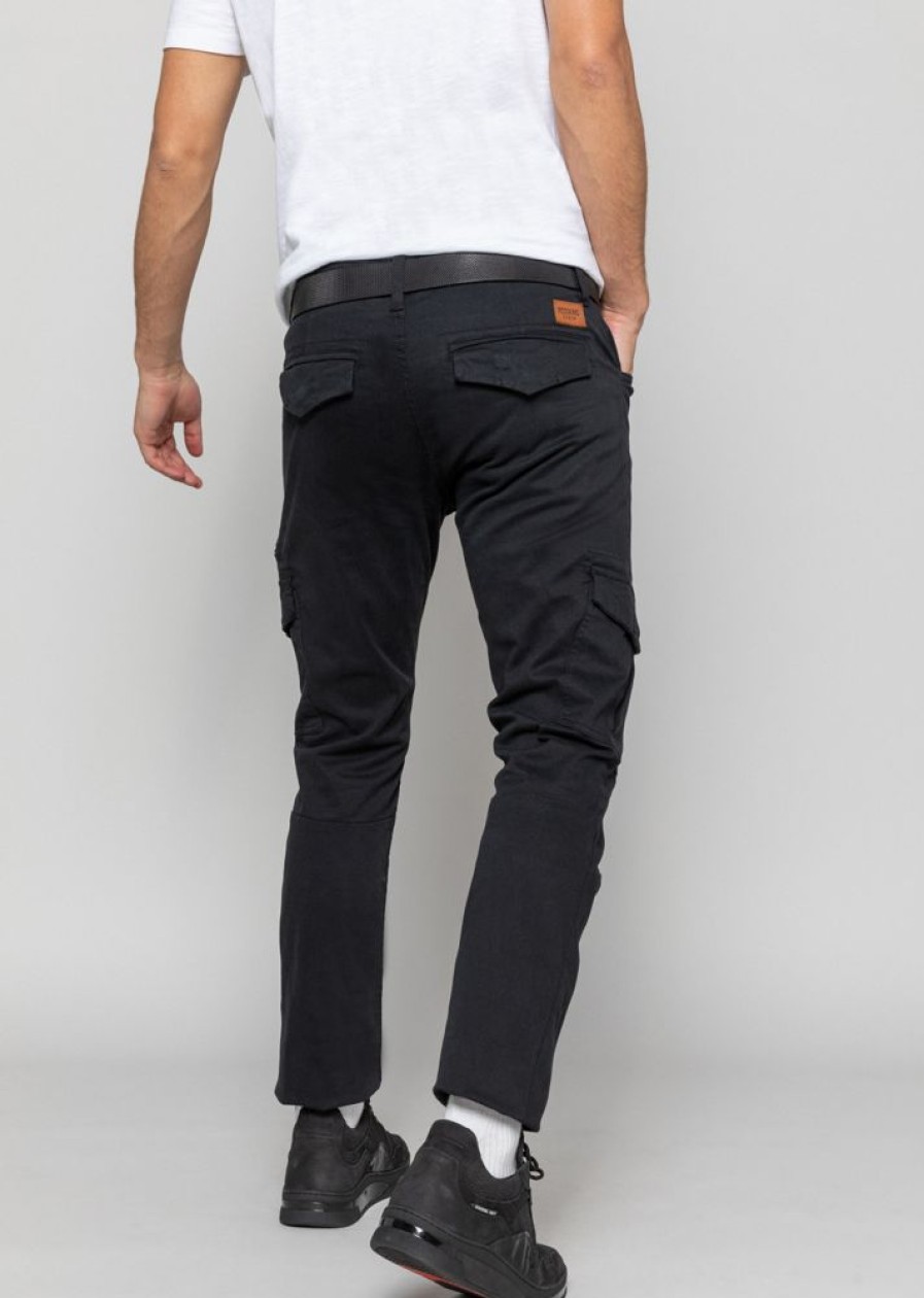 Homme Redskins Jeans & Pantalons | Pantalon Tonvui Mahevan Noir