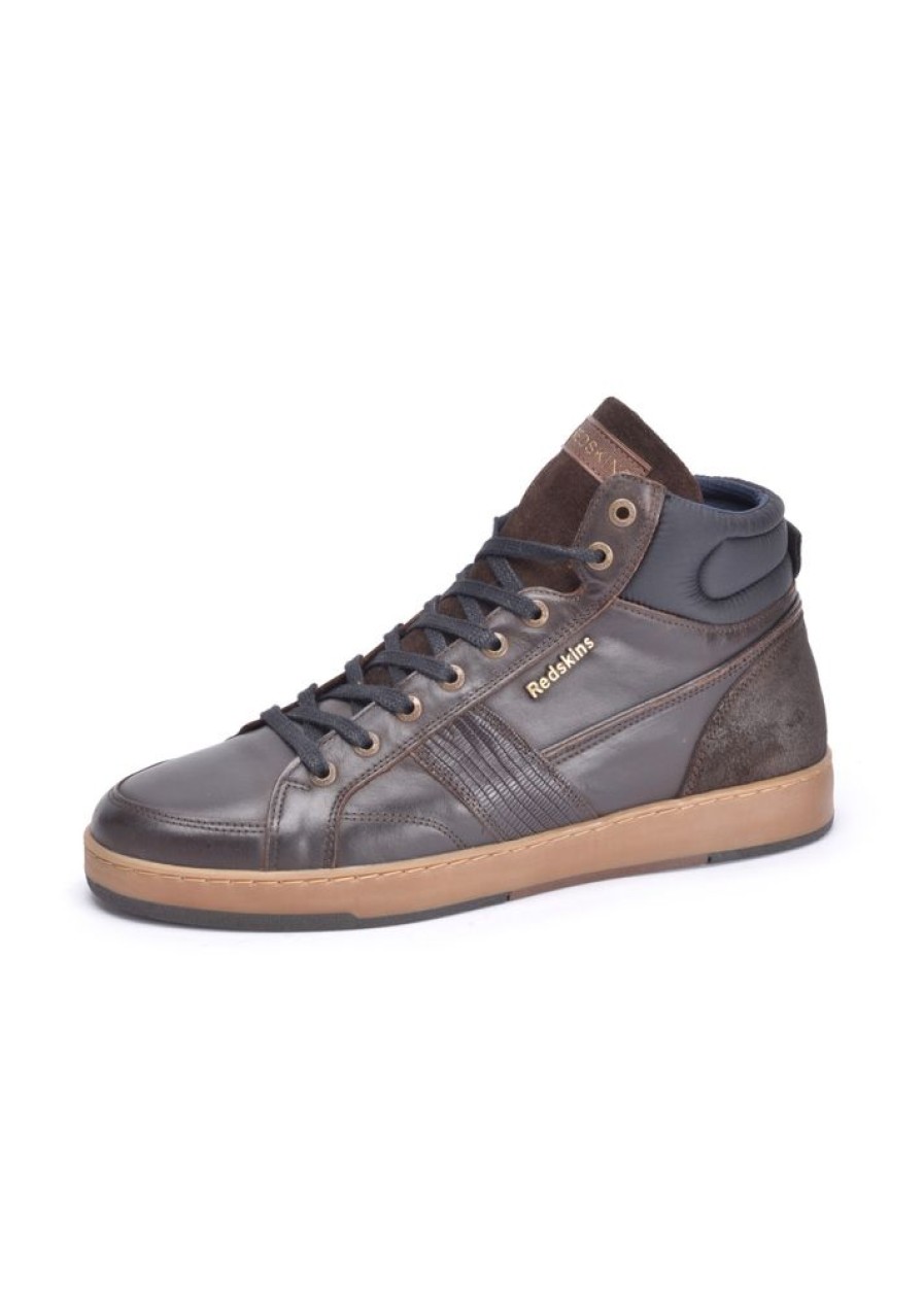 Homme Redskins Baskets | Baskets Sabal Noir / Marron