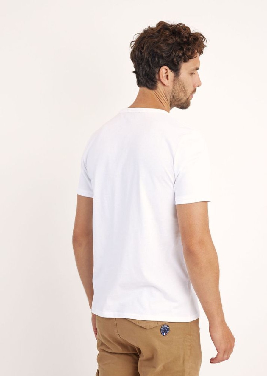 Homme Redskins T-Shirts & Polos | T-Shirt Vendome National White