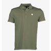 Homme Redskins T-Shirts & Polos | Polo Manches Courtes Cach Calder Khaki