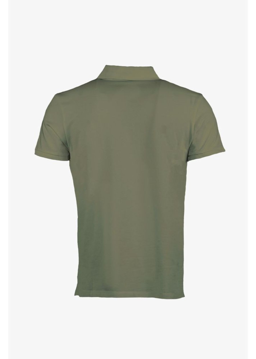 Homme Redskins T-Shirts & Polos | Polo Manches Courtes Cach Calder Khaki