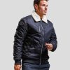 Homme Redskins Blousons & Vestes | Bombers Hermitage Allport Noir