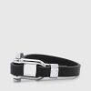 Homme Redskins Bijoux | Bracelet En Cuir Ajustable Choco