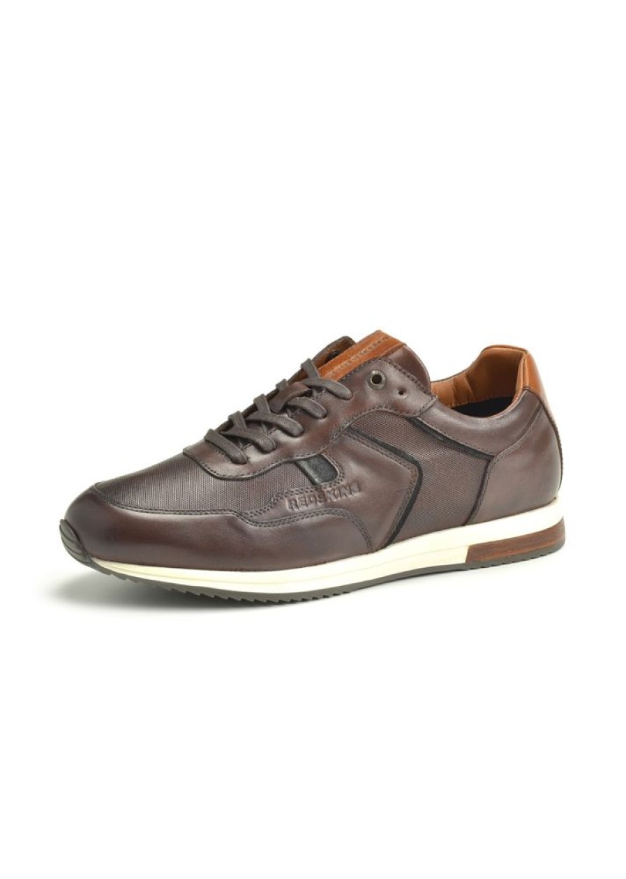 Homme Redskins Baskets | Baskets Garros Marron/Navy