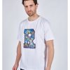 Homme Redskins T-Shirts & Polos | Tshirt Manches Courtes Blaze Yard White