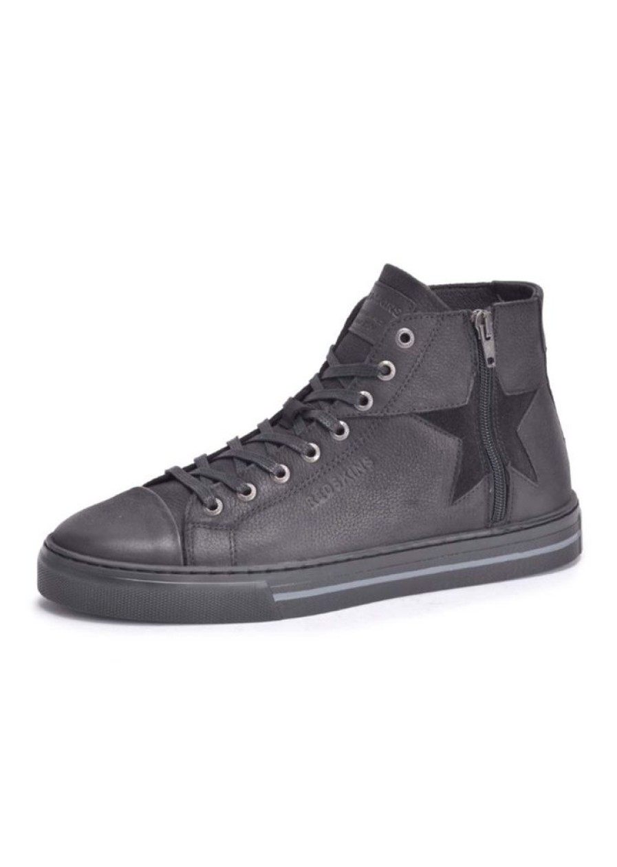 Homme Redskins Baskets | Baskets Volcanic Noir / Noir