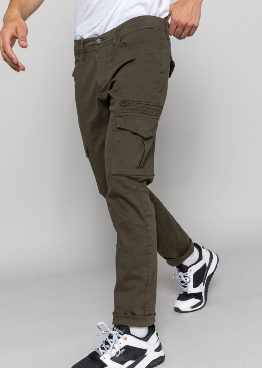 Homme Redskins Jeans & Pantalons | Pantalon Tonvui Mahevan Khaki