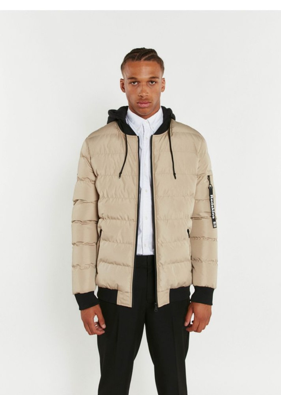 Homme Redskins Doudounes | Doudoune Austin Jacke Beige