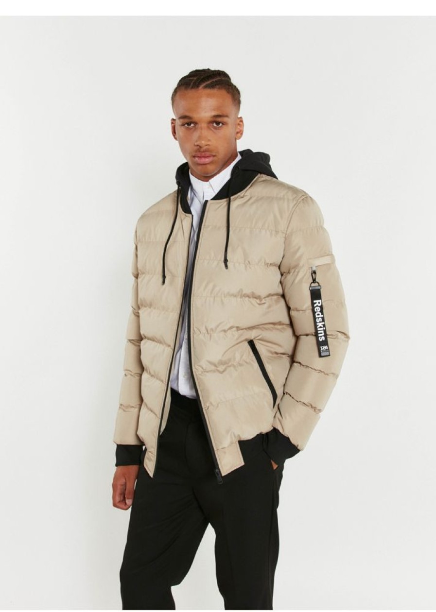 Homme Redskins Doudounes | Doudoune Austin Jacke Beige