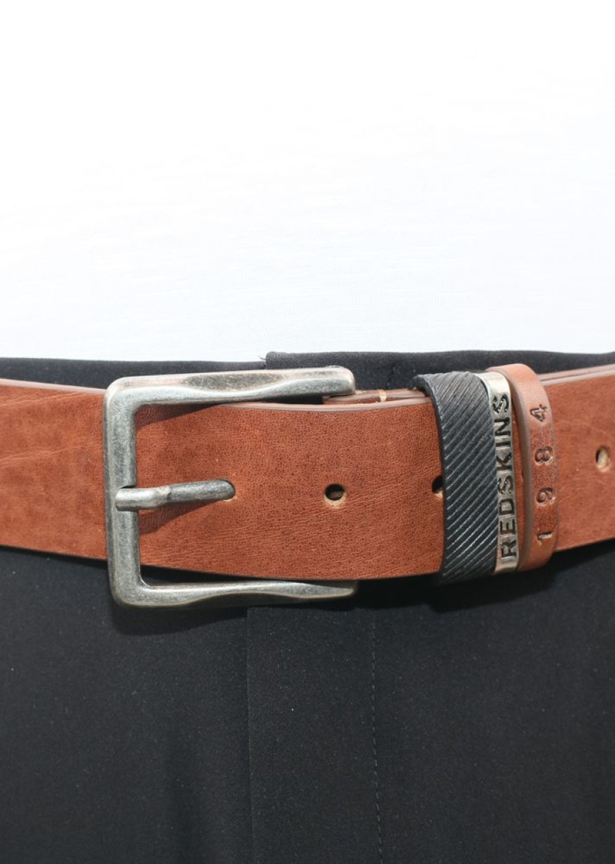 Homme Redskins Ceintures | Ceinture Hells Marron