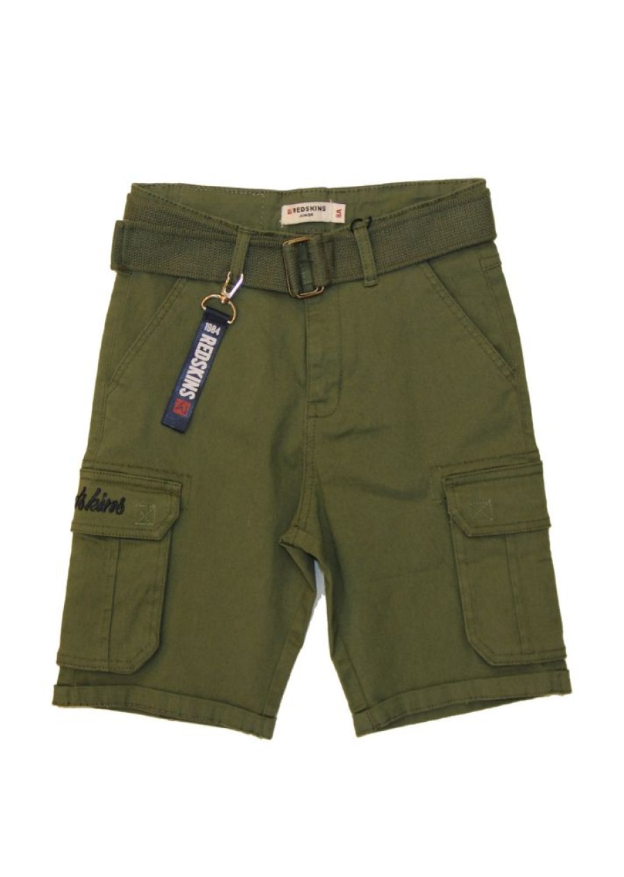 Enfant Redskins | Bermuda Enfant 180131 Khaki