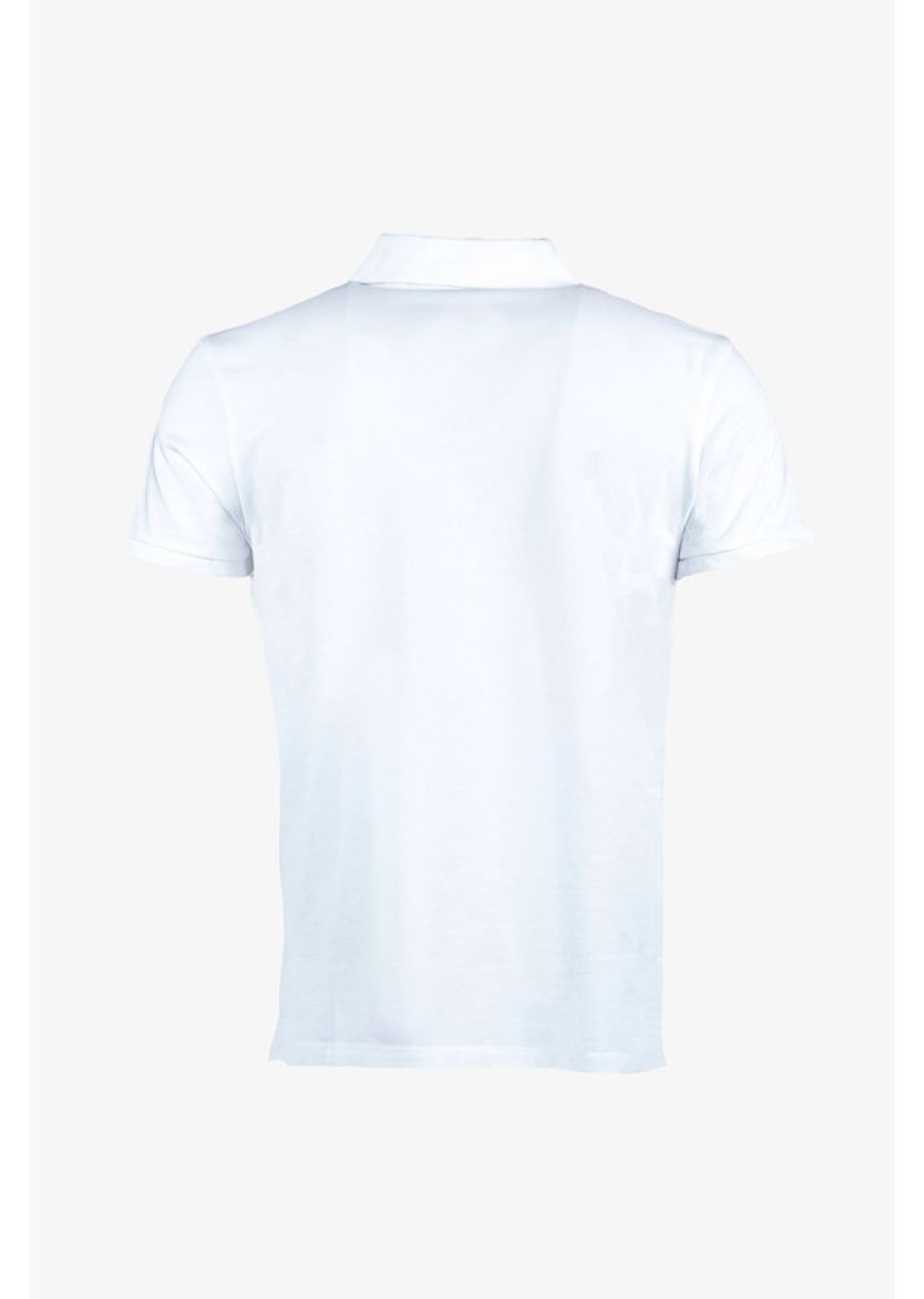 Homme Redskins T-Shirts & Polos | Polo Manches Courtes Cach Calder White