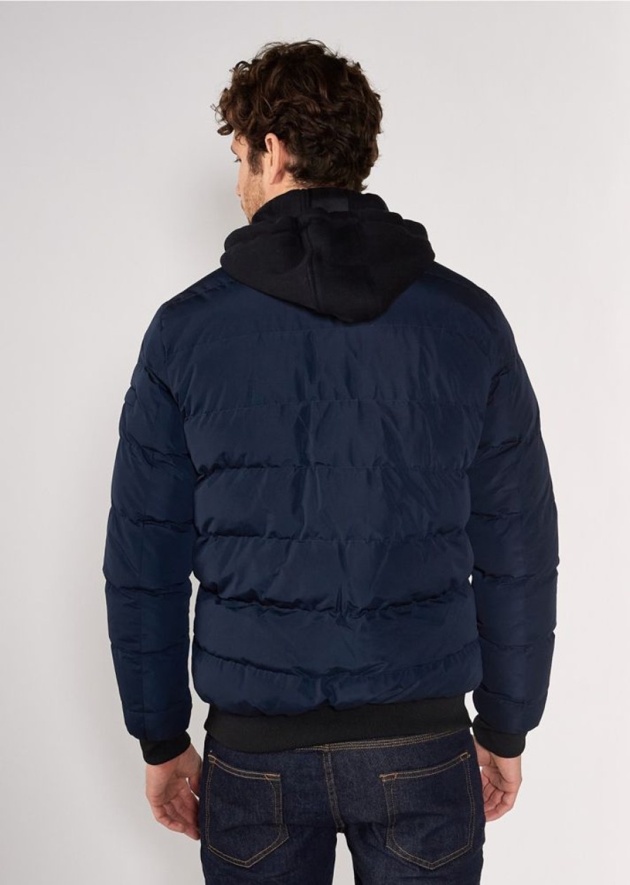 Homme Redskins Doudounes | Doudoune Austin Jacke Navy Blue