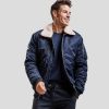 Homme Redskins Doudounes | Bombers Hermitage Allport Navy Blue