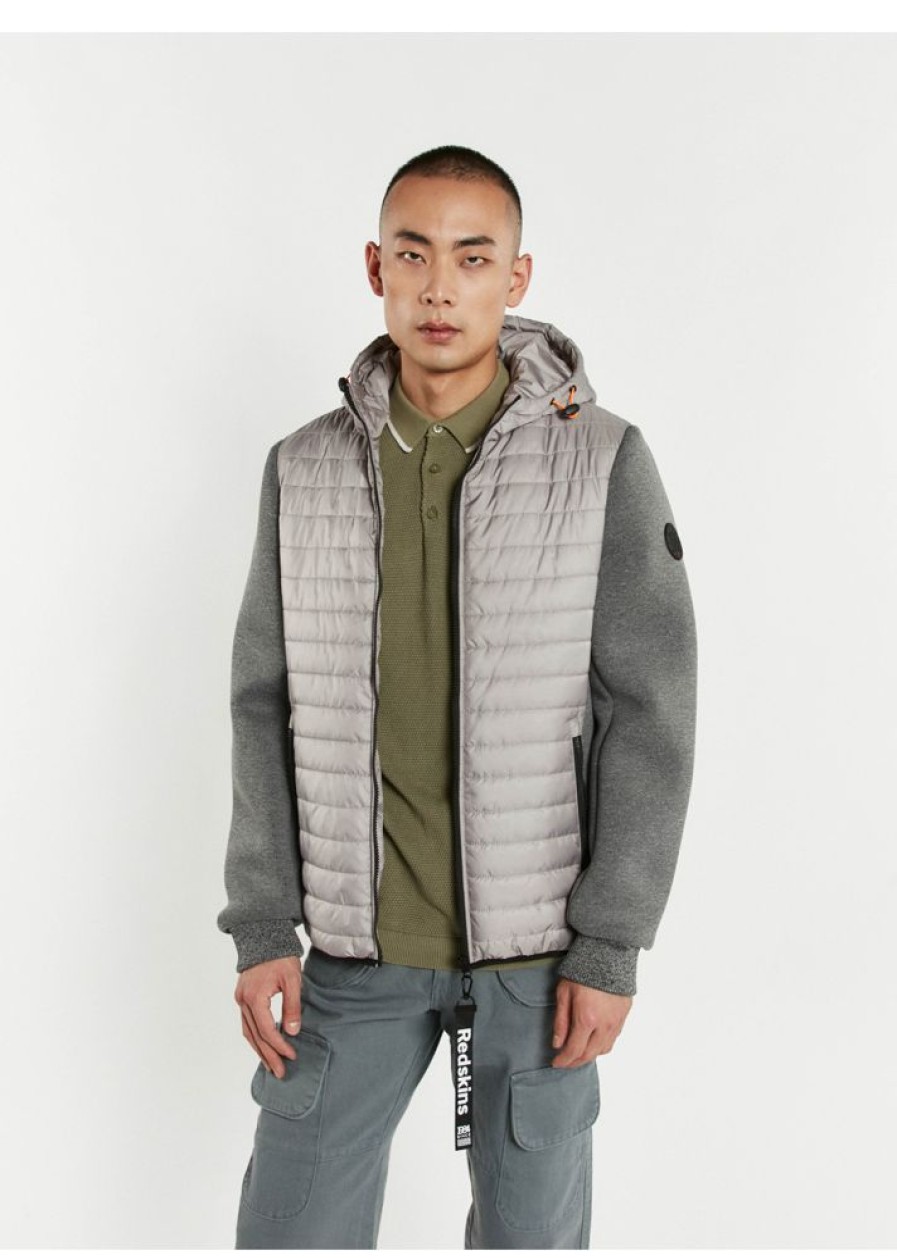 Homme Redskins Blousons & Vestes | Blouson Cant Antartica Grey Chine