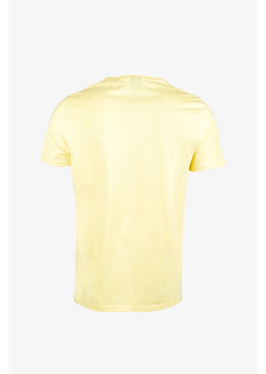 Homme Redskins T-Shirts & Polos | T-Shirt Manches Courtes Nint Aden Yellow