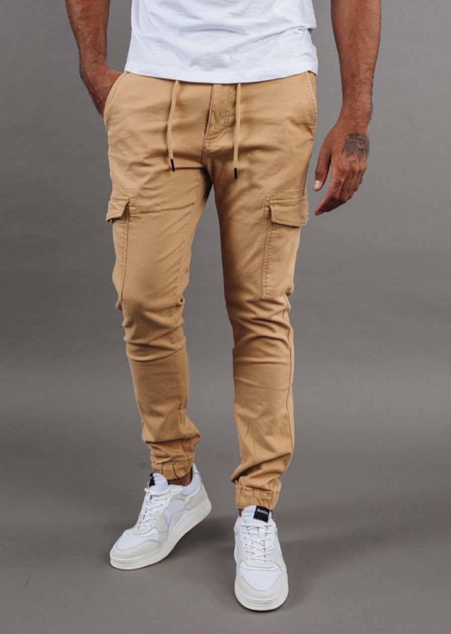 Homme Redskins Jeans & Pantalons | Pantalon Dow Pulp Beige