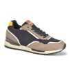 Homme Redskins Baskets | Baskets Oranger Black / Taupe / Ecru