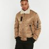 Homme Redskins Doudounes | Bombers Hermitage Allport Beige