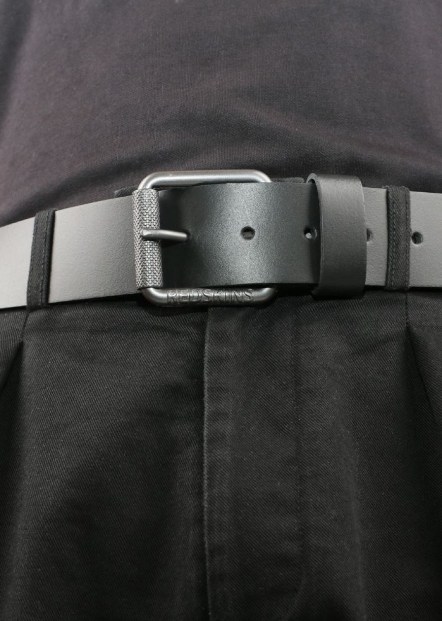 Homme Redskins Ceintures | Ceinture Data Noir