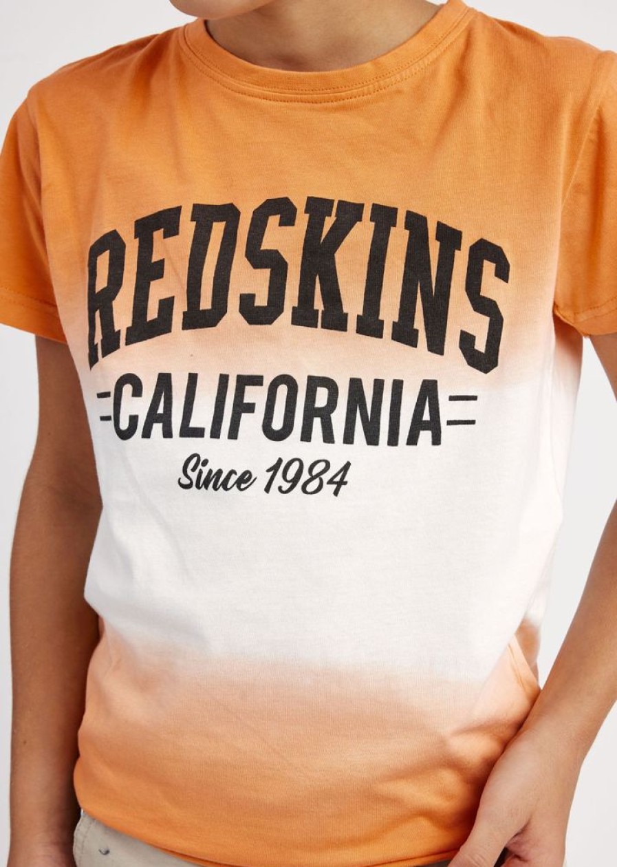 Enfant Redskins | Tshirt Enfant 45603 Orange