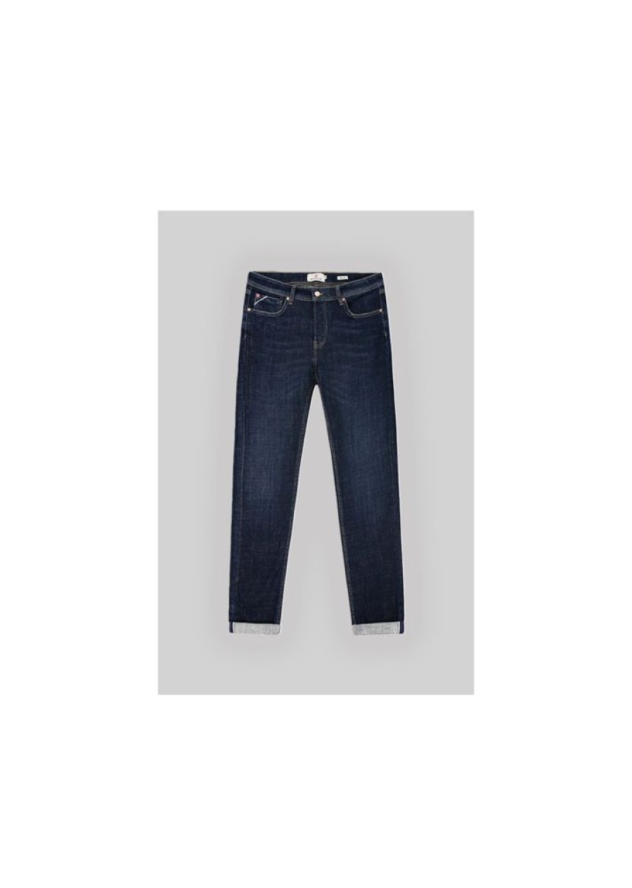 Homme Redskins Jeans & Pantalons | Jeans Adam Reacher Blue Paint Destroy