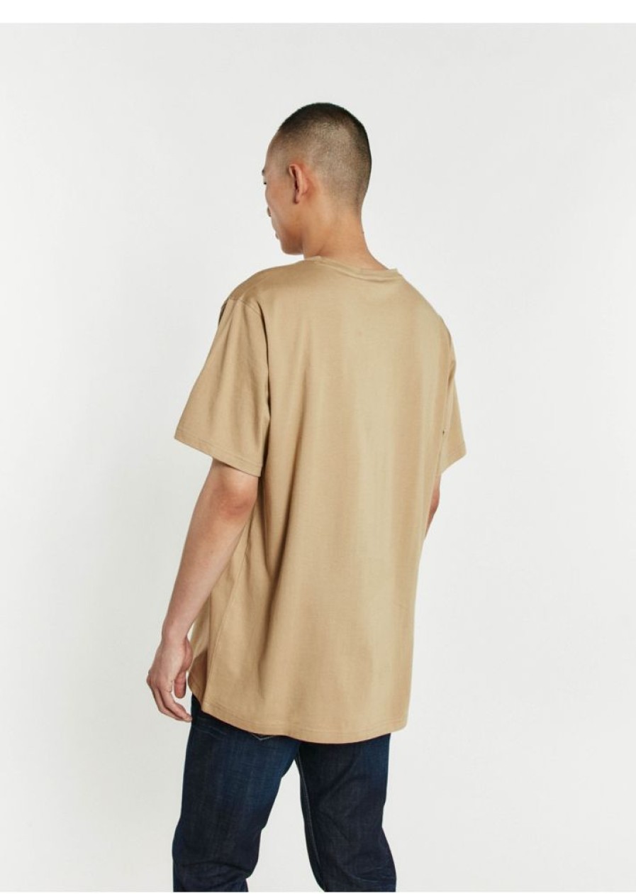 Homme Redskins T-Shirts & Polos | Tshirt Mc Oversize Cotton Beige