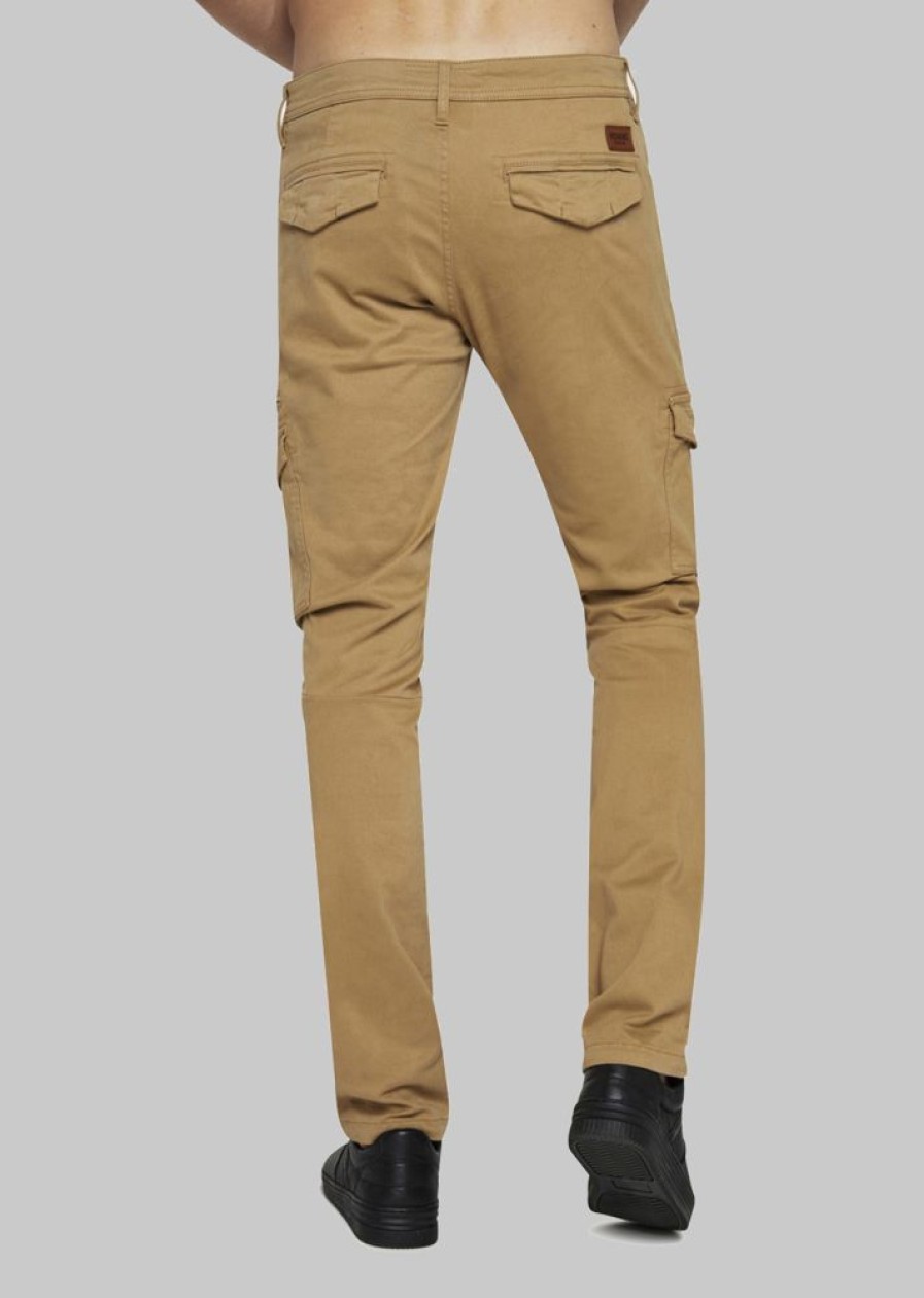 Homme Redskins Jeans & Pantalons | Pantalon Tonvui Mahevan Camel