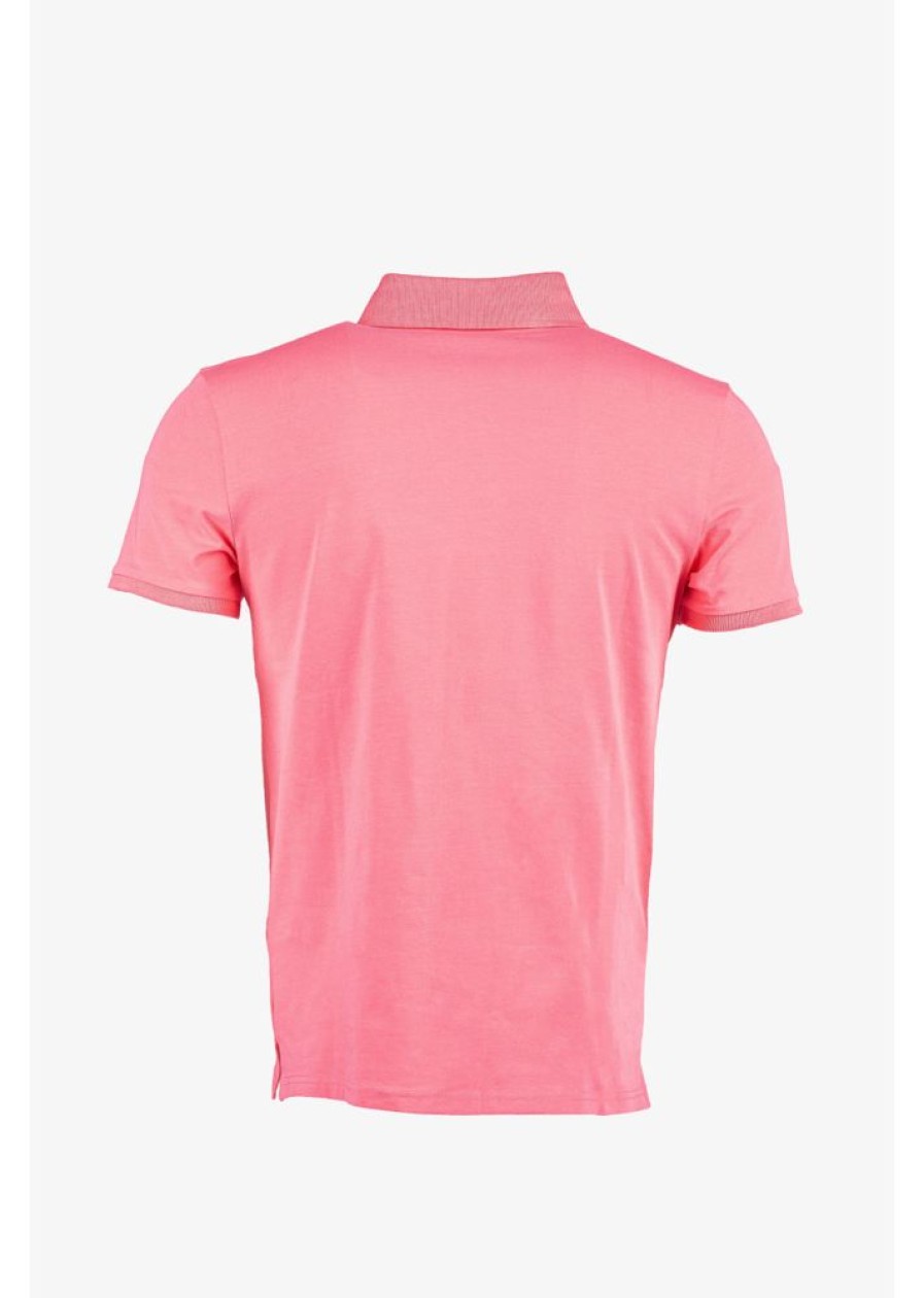 Homme Redskins T-Shirts & Polos | Polo Manches Courtes Cach Calder Pink