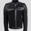 Homme Redskins Blousons & Vestes | Cuir Rox Tripway Noir