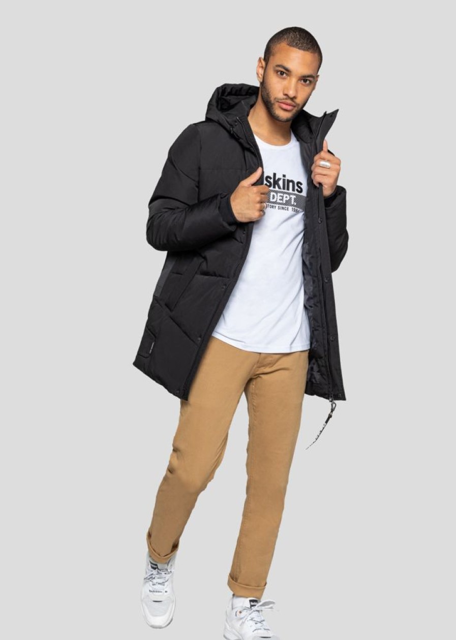 Homme Redskins Doudounes | Parka October Tanow Noir