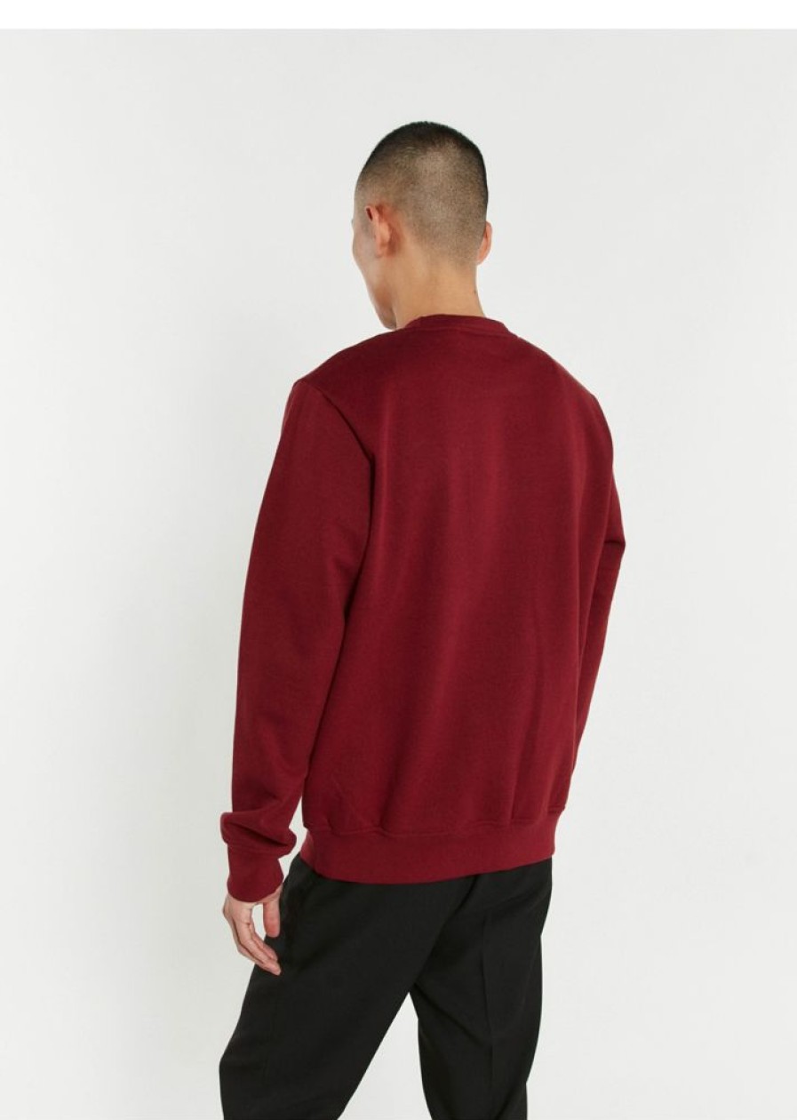 Homme Redskins Sweatshirts | Sweat Shirt Layer Poster Burgundy