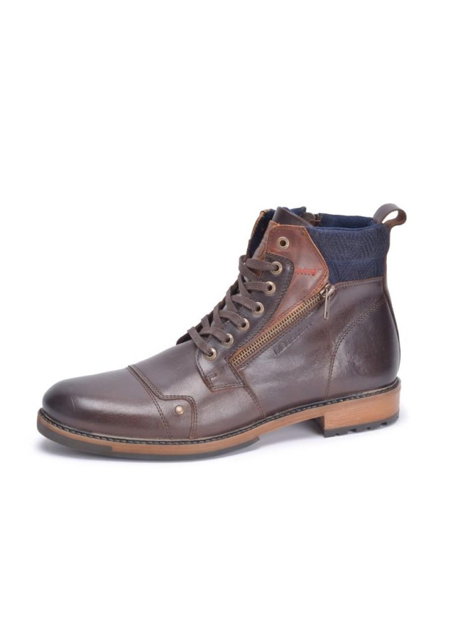 Homme Redskins Boots | Boots Hamam Chataigne+Marine