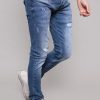 Homme Redskins Jeans & Pantalons | Jeans Steed Ground Black Used Destroy