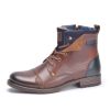 Homme Redskins Boots | Boots Yedos Brandy / Marine