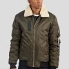 Homme Redskins Blousons & Vestes | Bombers Hermitage Allport Khaki